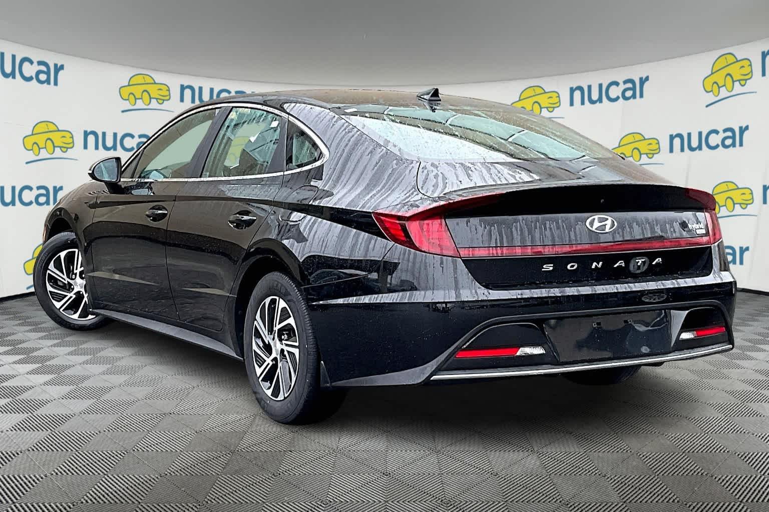 2021 Hyundai Sonata Hybrid Blue - Photo 4