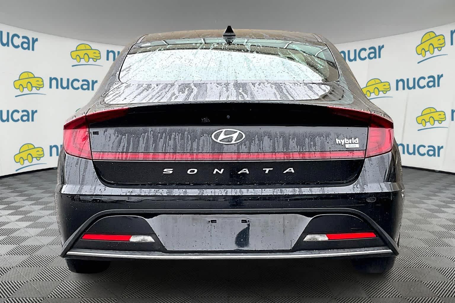 2021 Hyundai Sonata Hybrid Blue - Photo 5