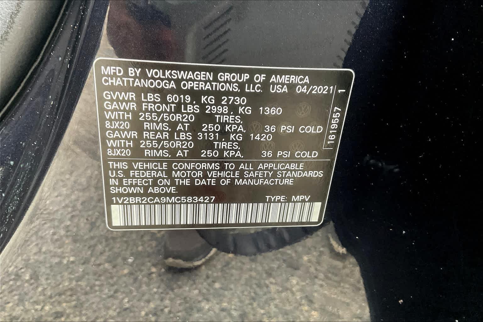 2021 Volkswagen Atlas 3.6L V6 SEL - Photo 29