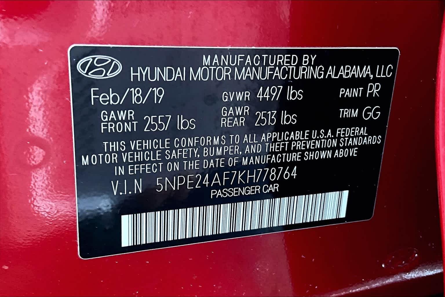 2019 Hyundai Sonata SE - Photo 35