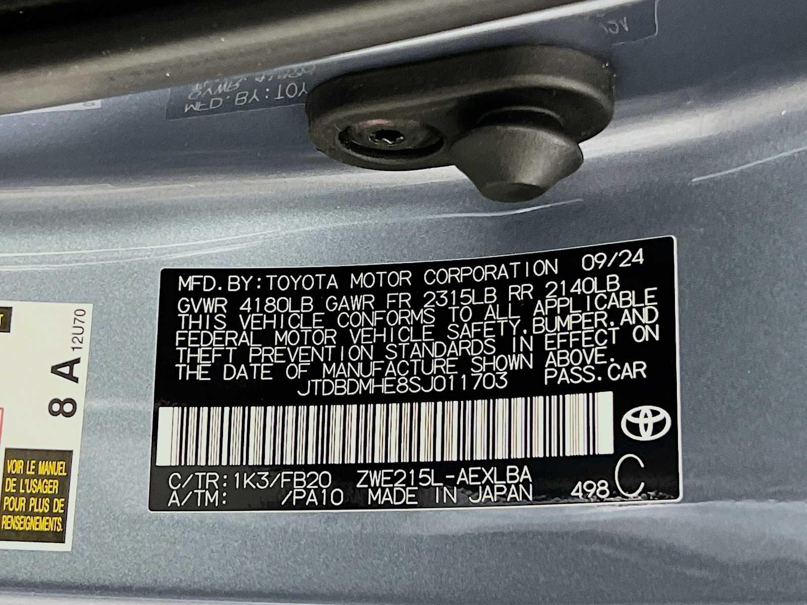 2025 Toyota Corolla Hybrid LE - Photo 19