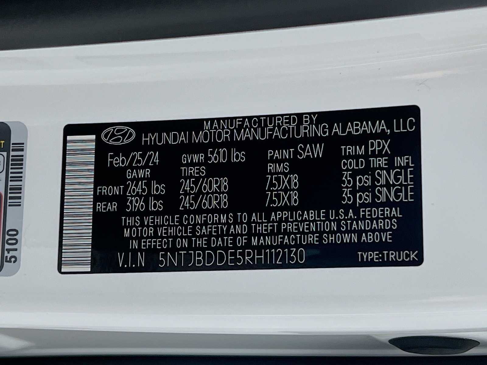 2024 Hyundai Santa Cruz SEL AWD - Photo 19