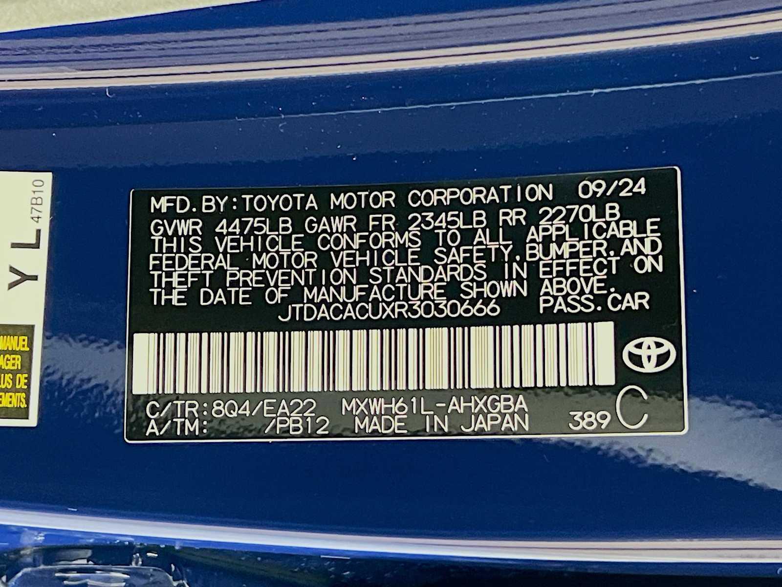 2024 Toyota Prius Prime XSE - Photo 19