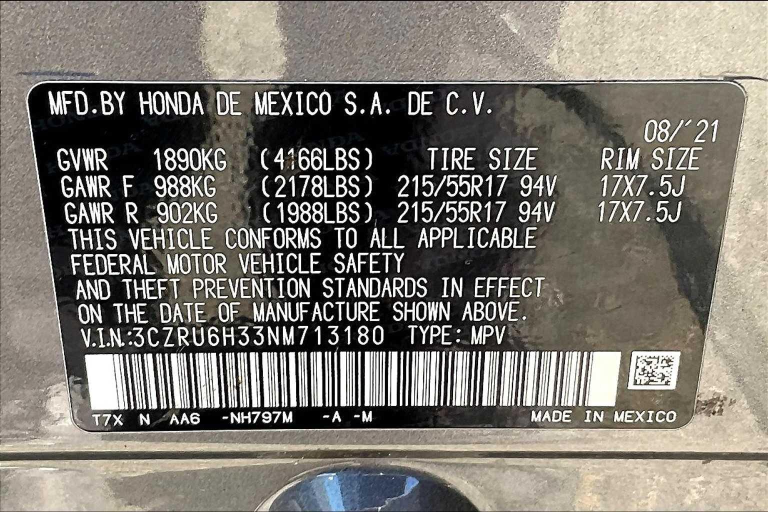 2022 Honda HR-V LX - Photo 47