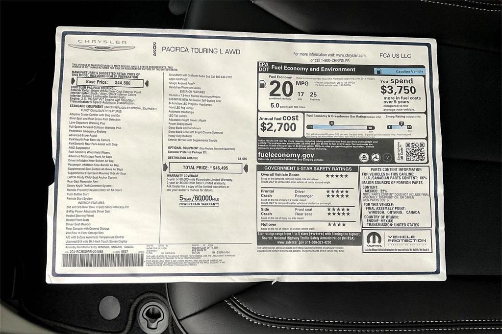 2024 Chrysler Pacifica Touring L - Photo 16